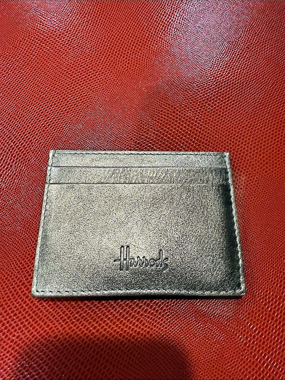 Harrods - Card Holder in Gold